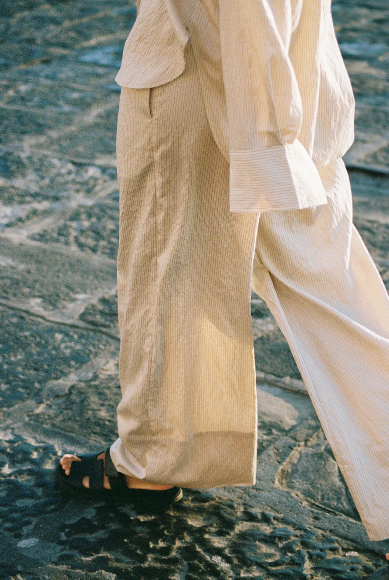 ARIES PANT - OAT STRIPE