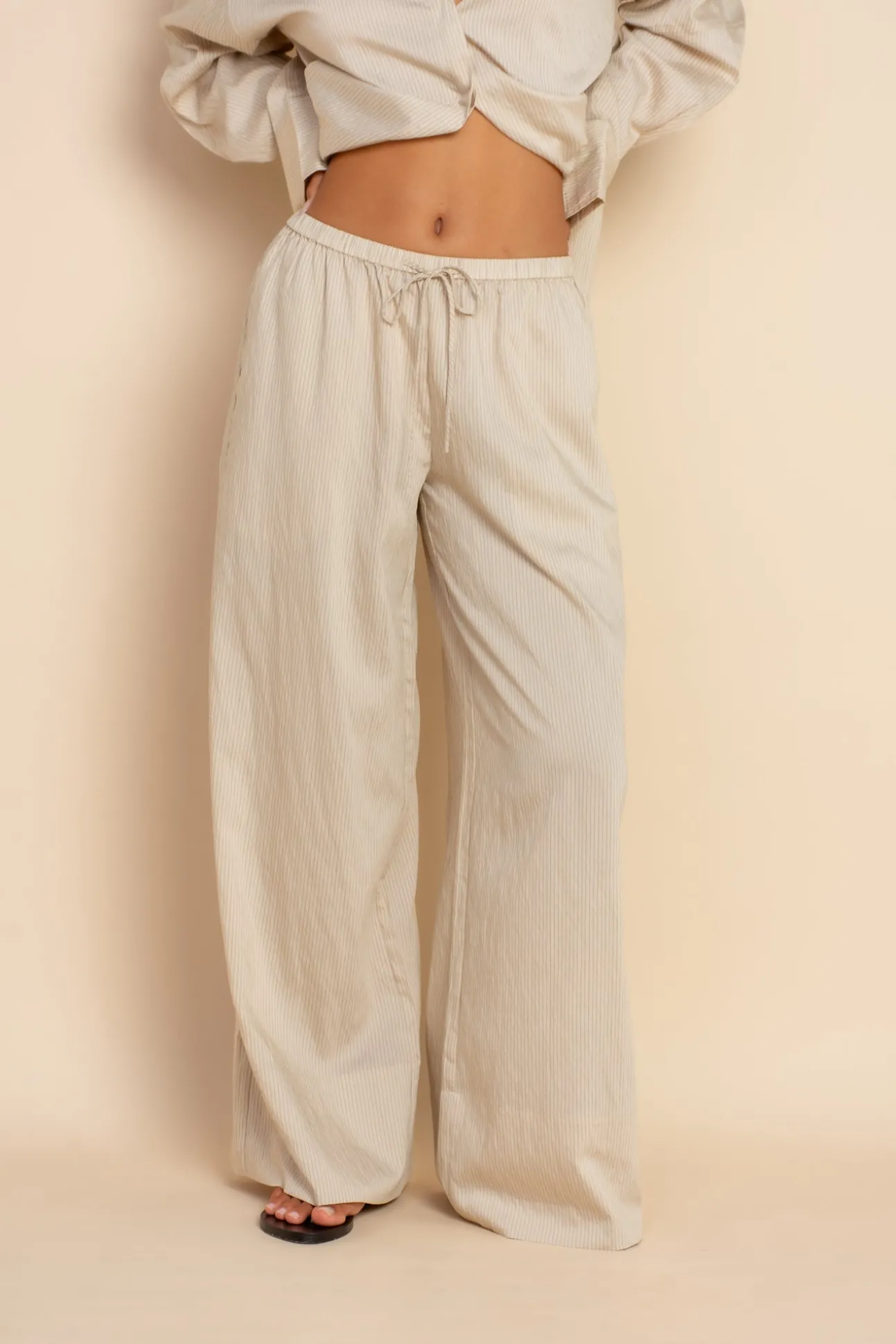 ARIES PANT - OAT STRIPE