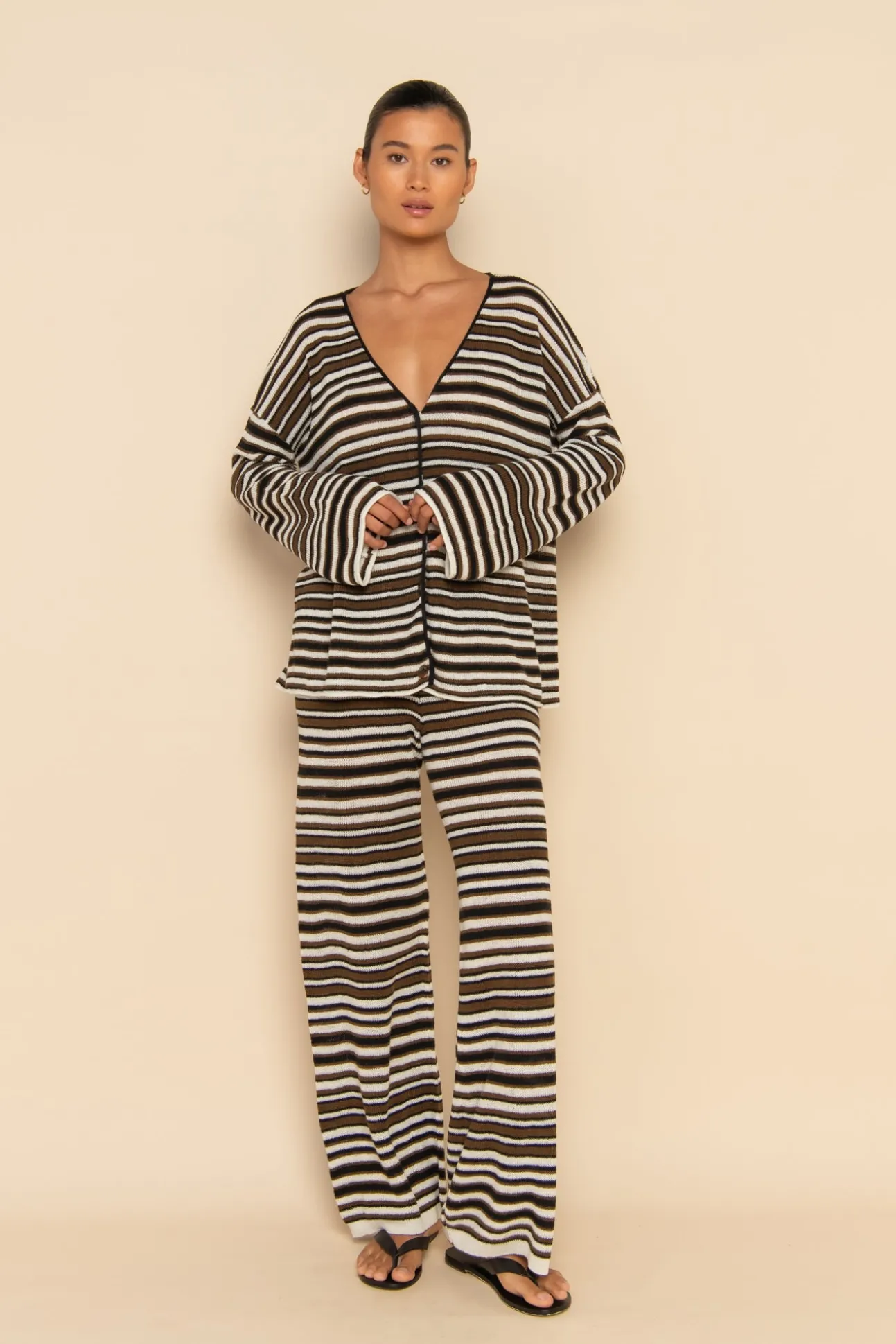 AURA SHIRT - DESERT STRIPE