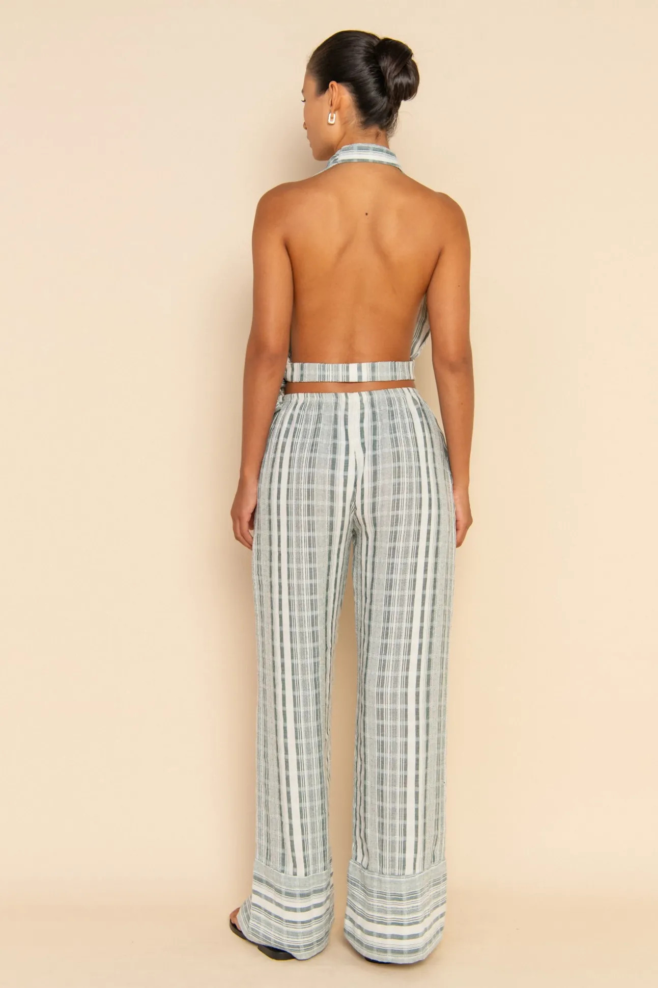 EMI HALTER TOP - WASABI