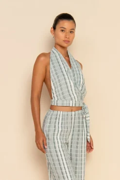 EMI HALTER TOP - WASABI