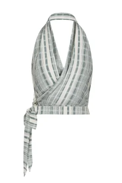 EMI HALTER TOP - WASABI