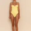 ESCAPE UNDERWIRE ONE PIECE - LEMON