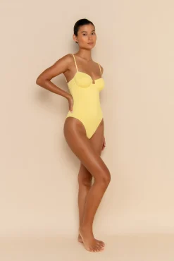 ESCAPE UNDERWIRE ONE PIECE - LEMON