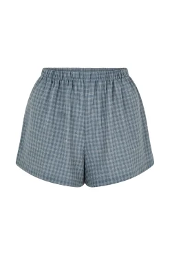 FARAH SHORT - BLUE CHECK