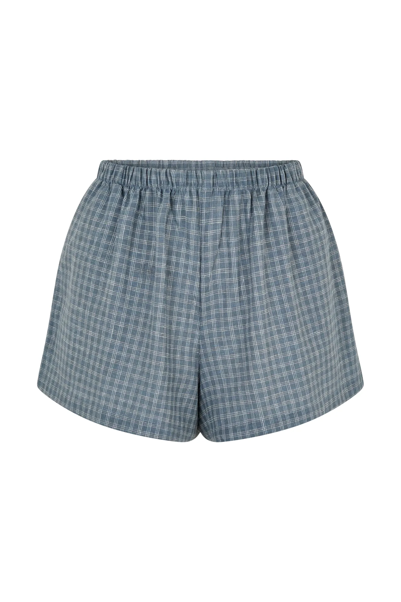 FARAH SHORT - BLUE CHECK