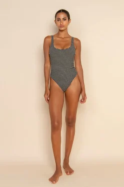 HALI ONE PIECE - ECRU STRIPE