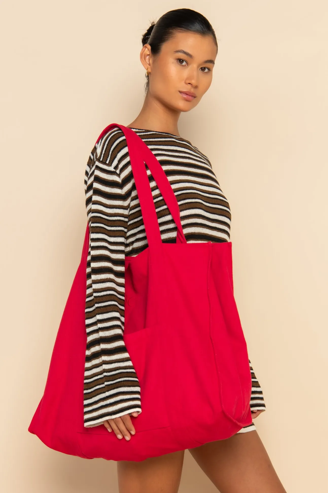 HARU BEACH BAG - RED