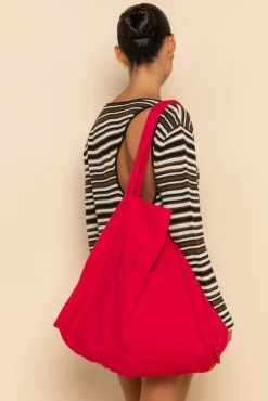 HARU BEACH BAG - RED