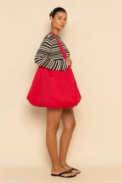 HARU BEACH BAG - RED