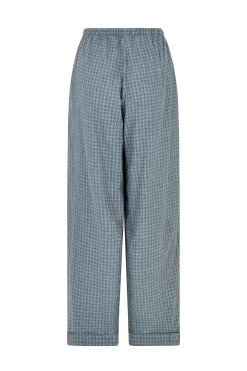 ISLA PANT - BLUE CHECK