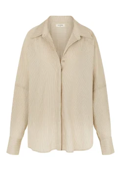 IVY SHIRT - OAT STRIPE