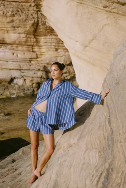 JACQUES BOXER - BLUE STRIPE