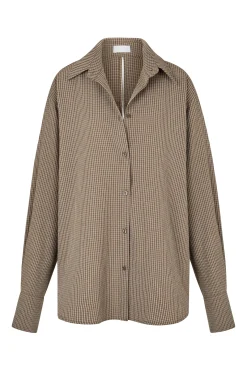 JOSEFINA SHIRT - ESPRESSO