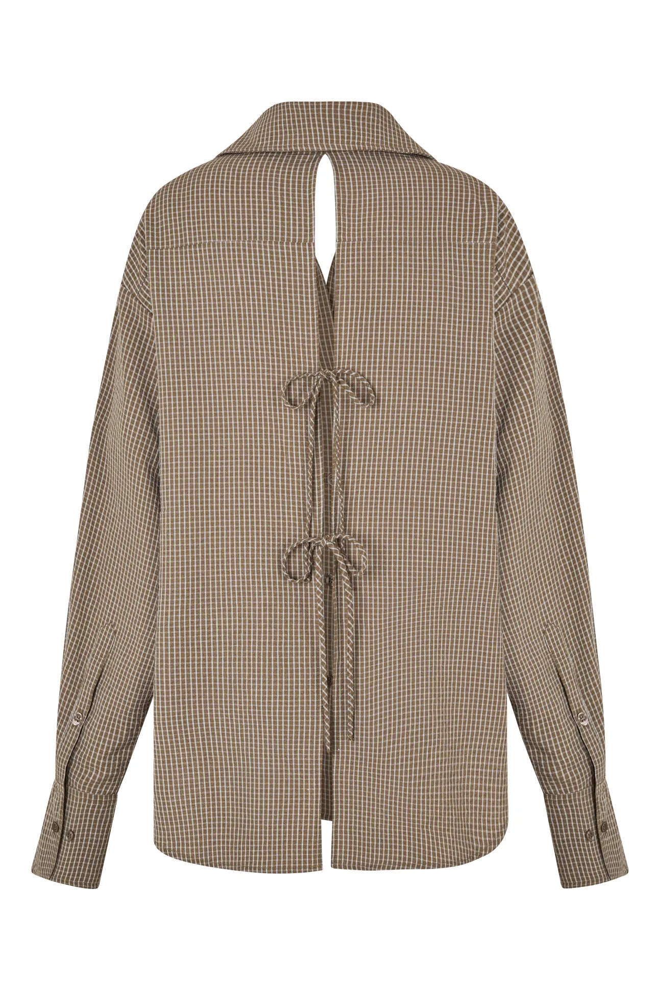 JOSEFINA SHIRT - ESPRESSO