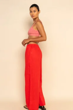 LOTTIE PANT - CHERRY