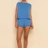 MANON SHORT - BLEUE