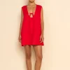 PRE ORDER // LOTTIE MINI DRESS - CHERRY