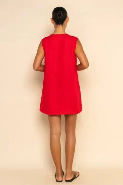 PRE ORDER // LOTTIE MINI DRESS - CHERRY