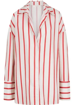 PRE ORDER // REVERIE SHIRT - RED / WHITE STRIPE