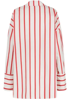 PRE ORDER // REVERIE SHIRT - RED / WHITE STRIPE