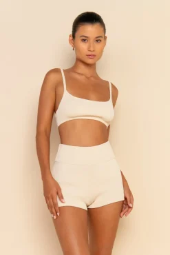 SOL KNIT CROP - MILK