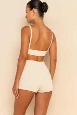 SOL KNIT CROP - MILK